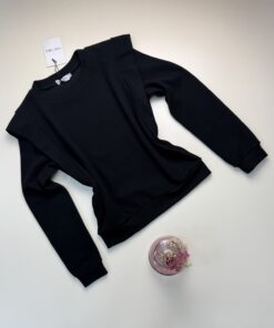 Sweat-shirt " noir "