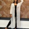 Kimono en mousseline " Blanc cassé   "