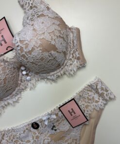 Alternative view of Ensemble 2 pcs - beige - Push Up