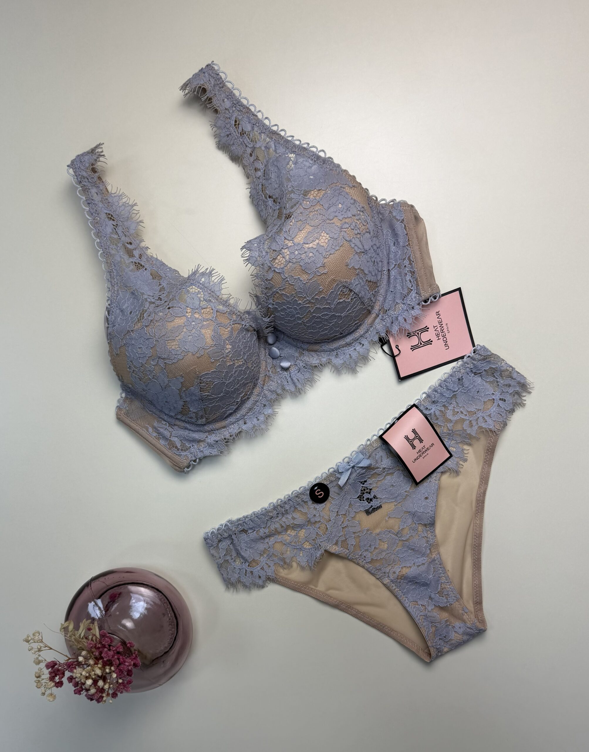 Ensemble 2 pcs - bleu gris - Push Up