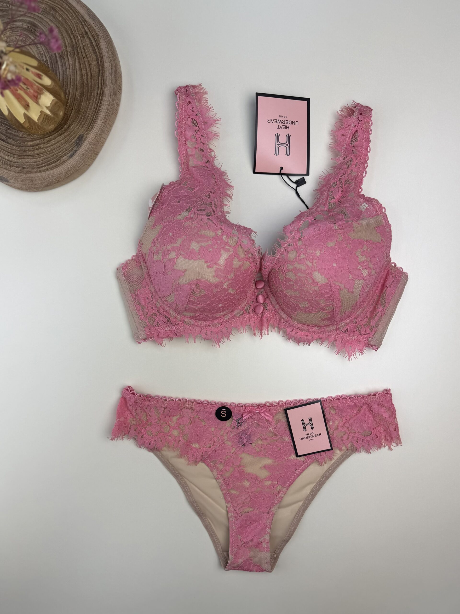 Ensemble 2 pcs - rose - Push Up