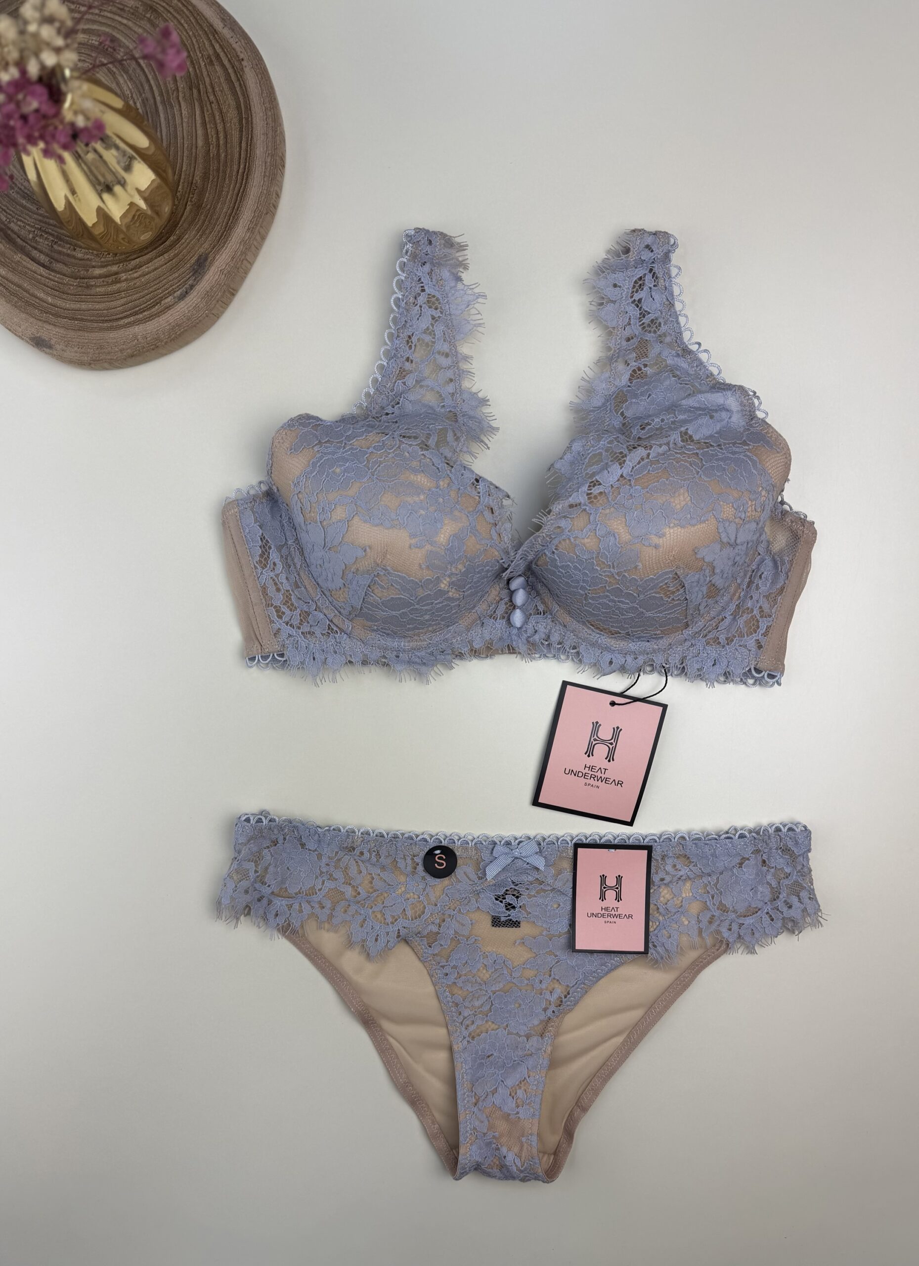Ensemble 2 pcs - bleu gris - Push Up