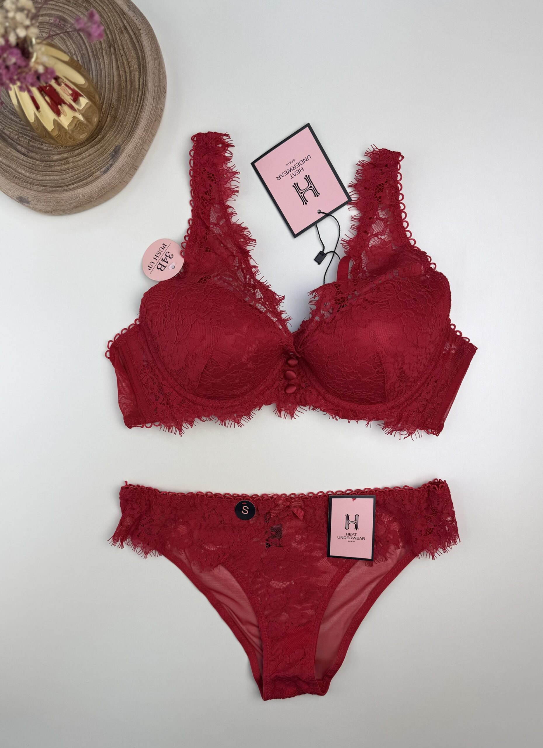 Ensemble 2 pcs - rouge - Push Up