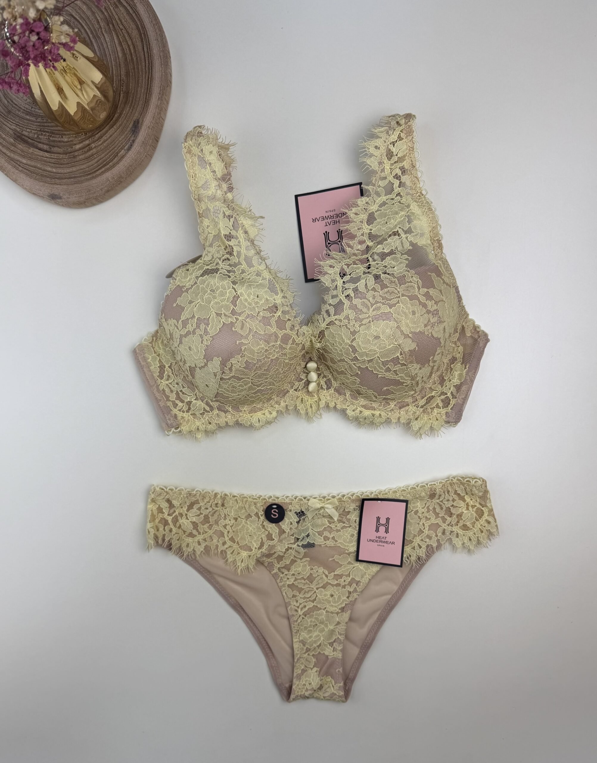 Ensemble 2 pcs - jaune - Push Up