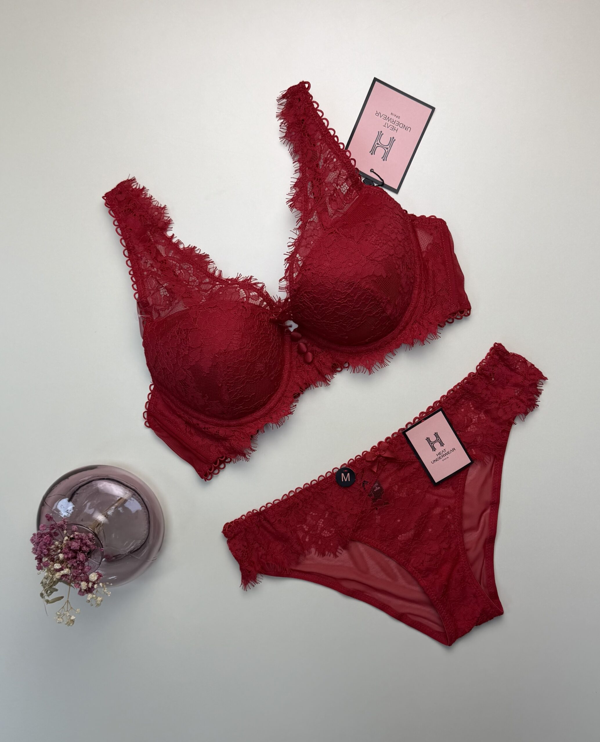Ensemble 2 pcs - rouge - Push Up