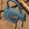 Sac bleu en satin - Paula Echevarría X Primark