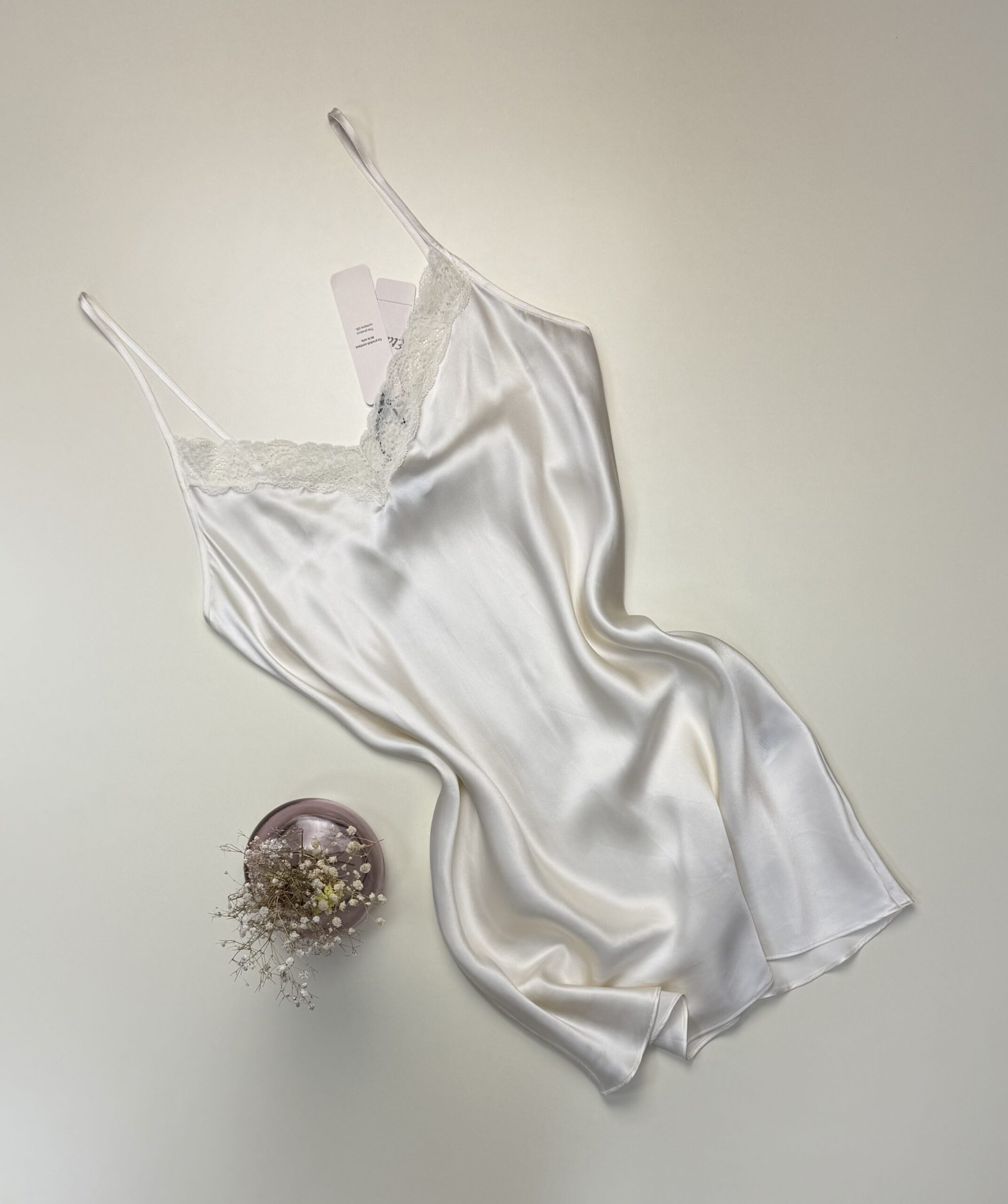 Nuisette ETAM Milky écru en soie