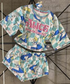 Alternative view of Pyjama demi manches-short " Alice "