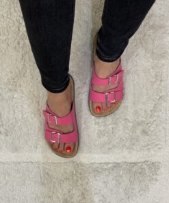 Alternative view of Mule " FUSHIA "