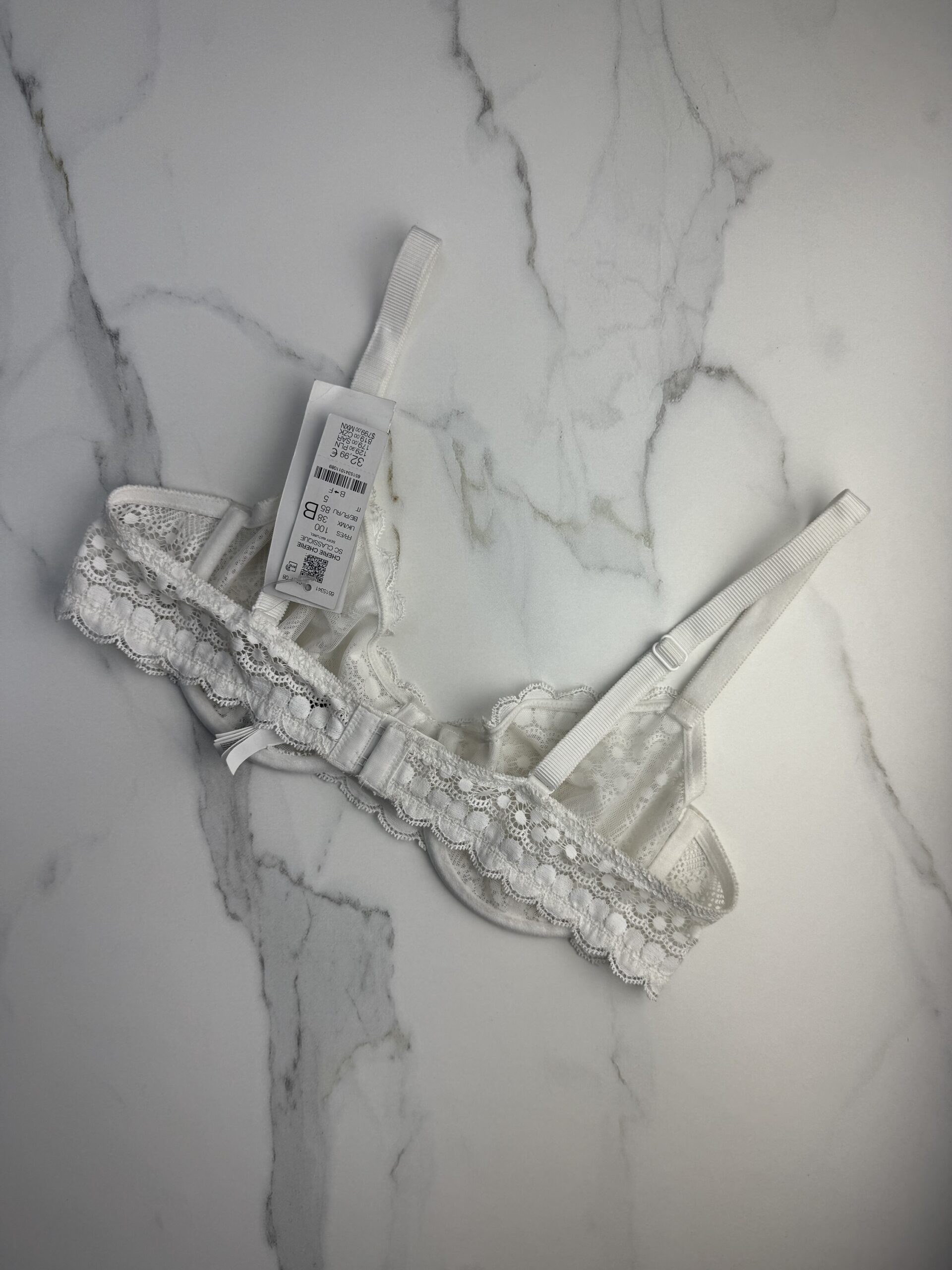 Haut etam cherie cherie blanc " sc classique " – Image 2