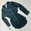 Chemise de nuit en satin " vert foncé "