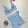 Short - brassière " barbie bleu "
