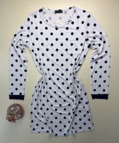 Alternative view of Chemise de nuit " BLANC "