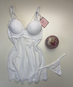 Nuisette - bas  " BLANCHE "