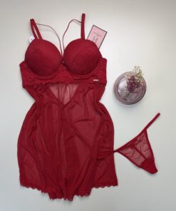 Nuisette - bas  " ROUGE "