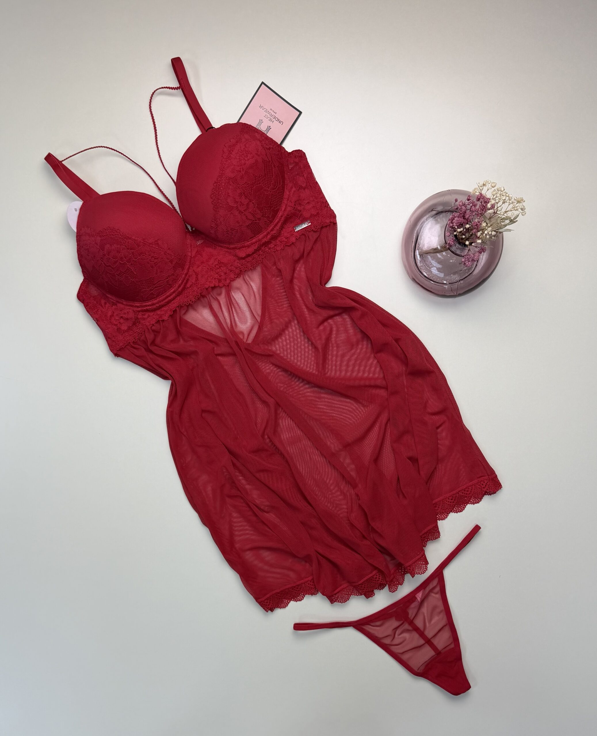 Nuisette - bas " ROUGE " – Image 2