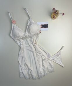 Alternative view of Nuisette - bas " Blanc cassé "