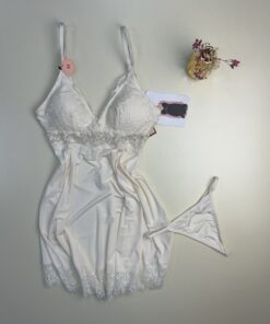 Nuisette - bas " Blanc cassé "