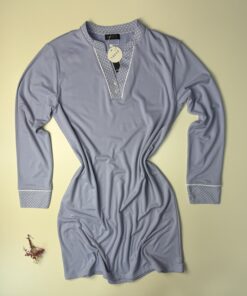 Alternative view of Chemise de nuit " mauve  "