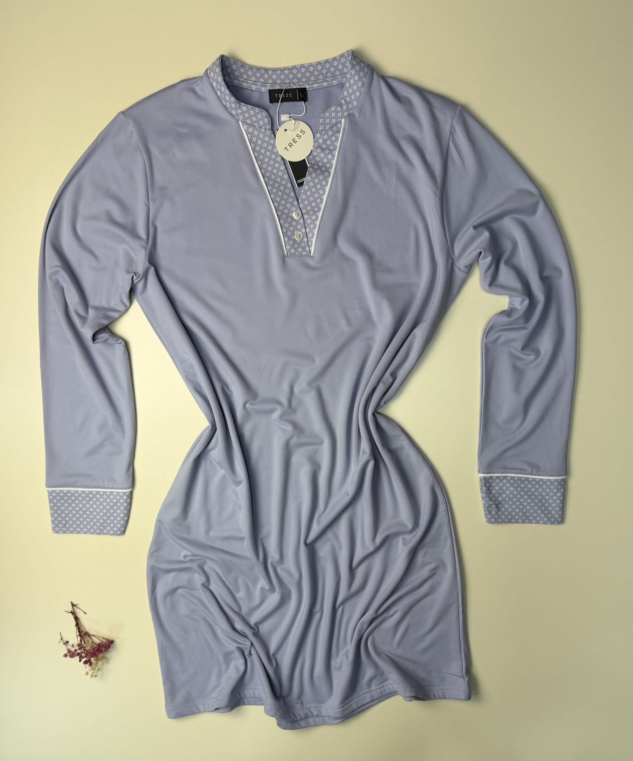 Chemise de nuit " mauve " – Image 2