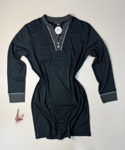 Alternative view of Chemise de nuit " gris foncé "
