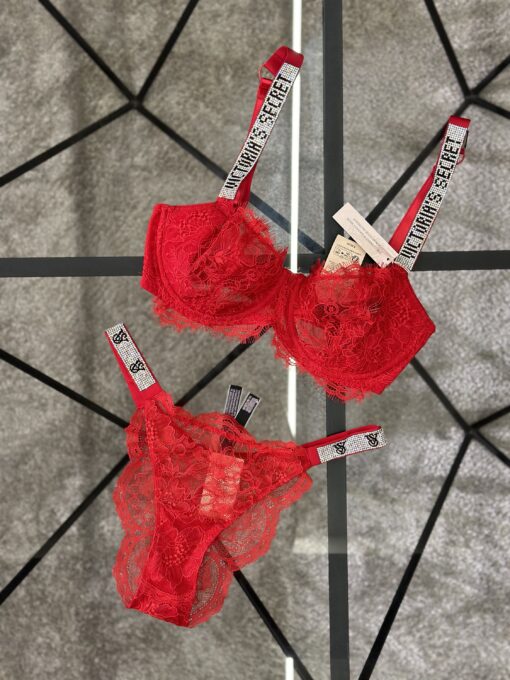 Ensemble 2 pcs victorias secret " ROUGE  "