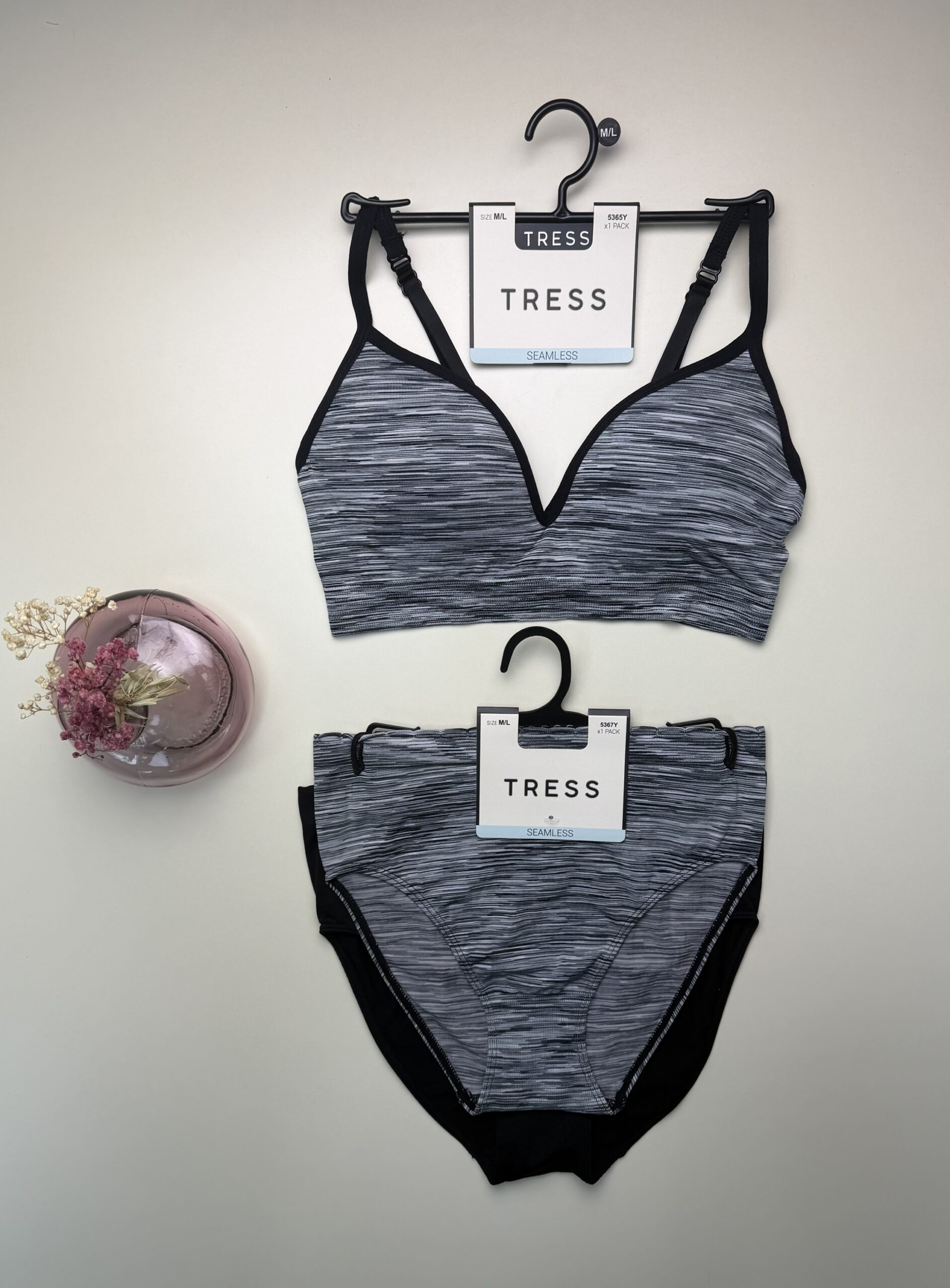 Brassière +2 bas "Noir" Tress – Image 2