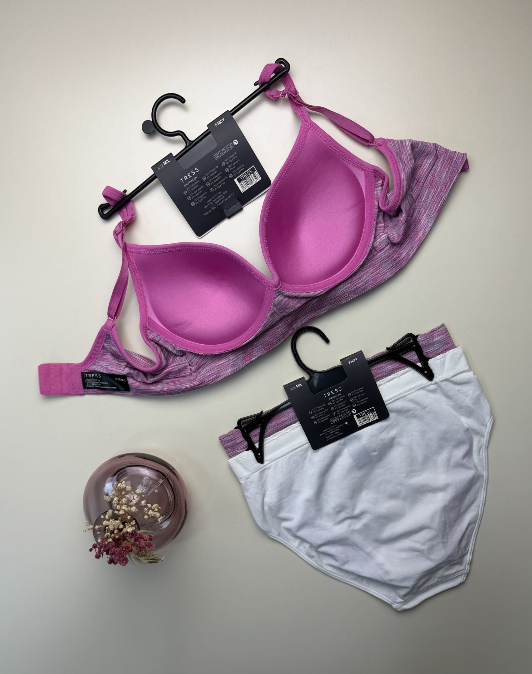 Brassière +2 bas "Rose" Tress – Image 3