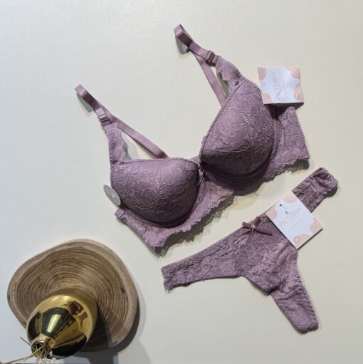 Ensemble 2 pcs " mauve "