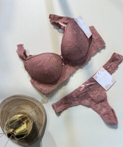Ensemble 2 pcs " bois de rose"
