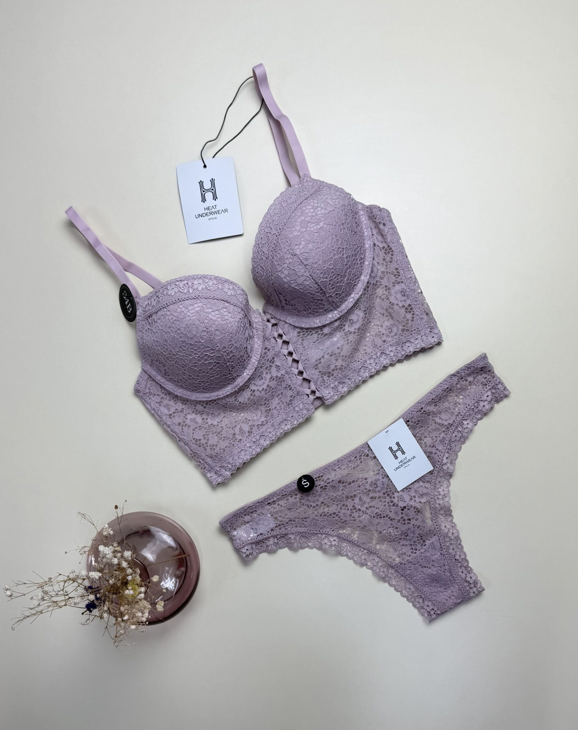 Ensemble 2 pcs " nude "