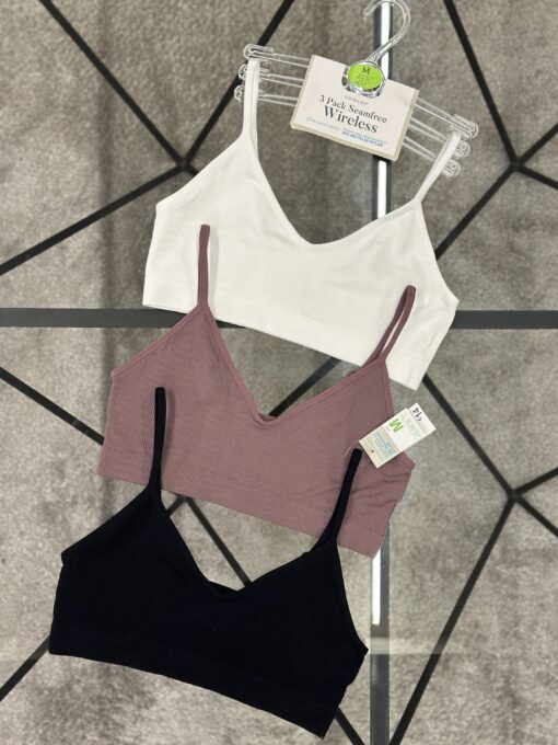 Pack de 3 brassière "noir"