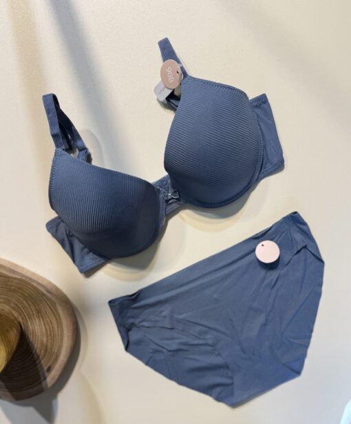 Ensemble 2 pcs " Bleu / vert "