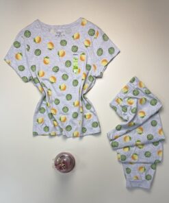 Alternative view of Pyjama Haut Demi Manche - Primark - '  Gris Au Fruits '