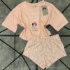 Pyjama short-haut demi manche primark " frida kahli "