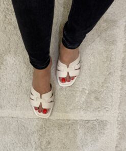 Alternative view of Mule " Beige "