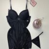 Nuisette - bas strass  - black