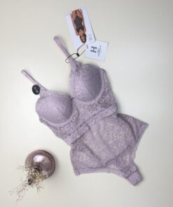 Body en dentelle " Rose"