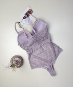 Alternative view of Body en dentelle " Rose"