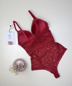 Alternative view of Body en dentelle " Rouge "