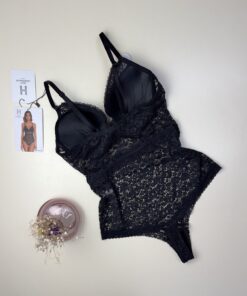 Alternative view of Body en dentelle " Noir "