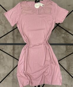Alternative view of Chemise de nuit " rose "