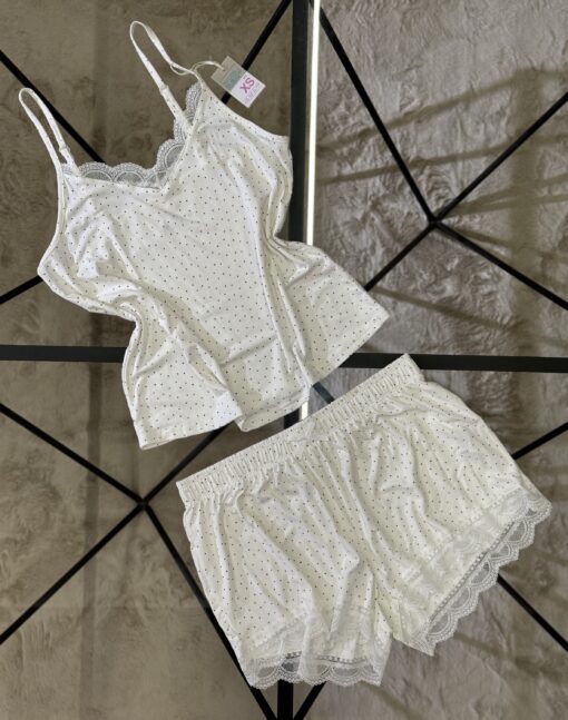 Pyjama short bustier primark " Petit point "