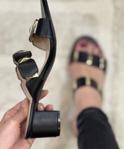 Alternative view of Sabot à talon  " Black "