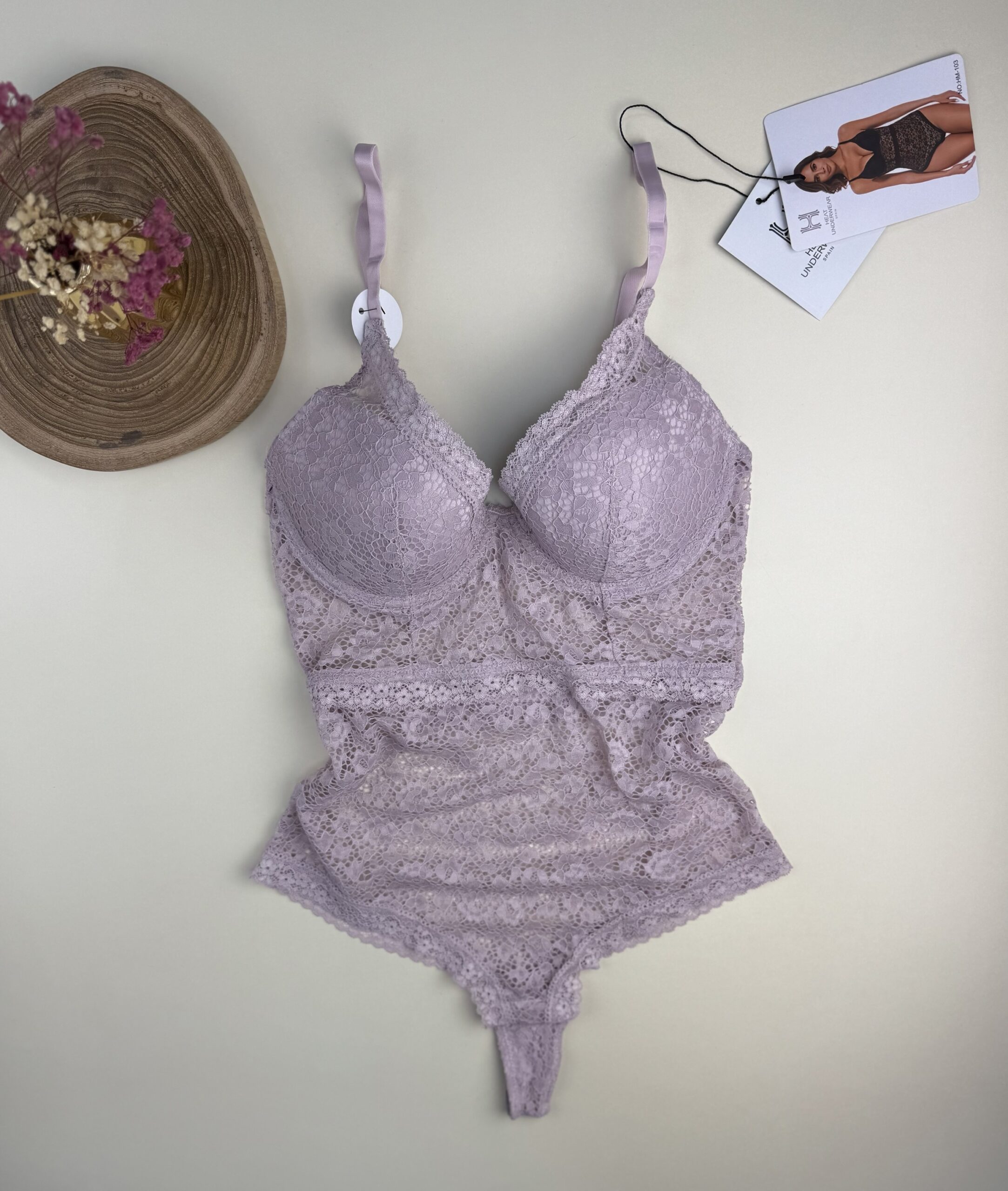 Body en dentelle " Rose" – Image 3