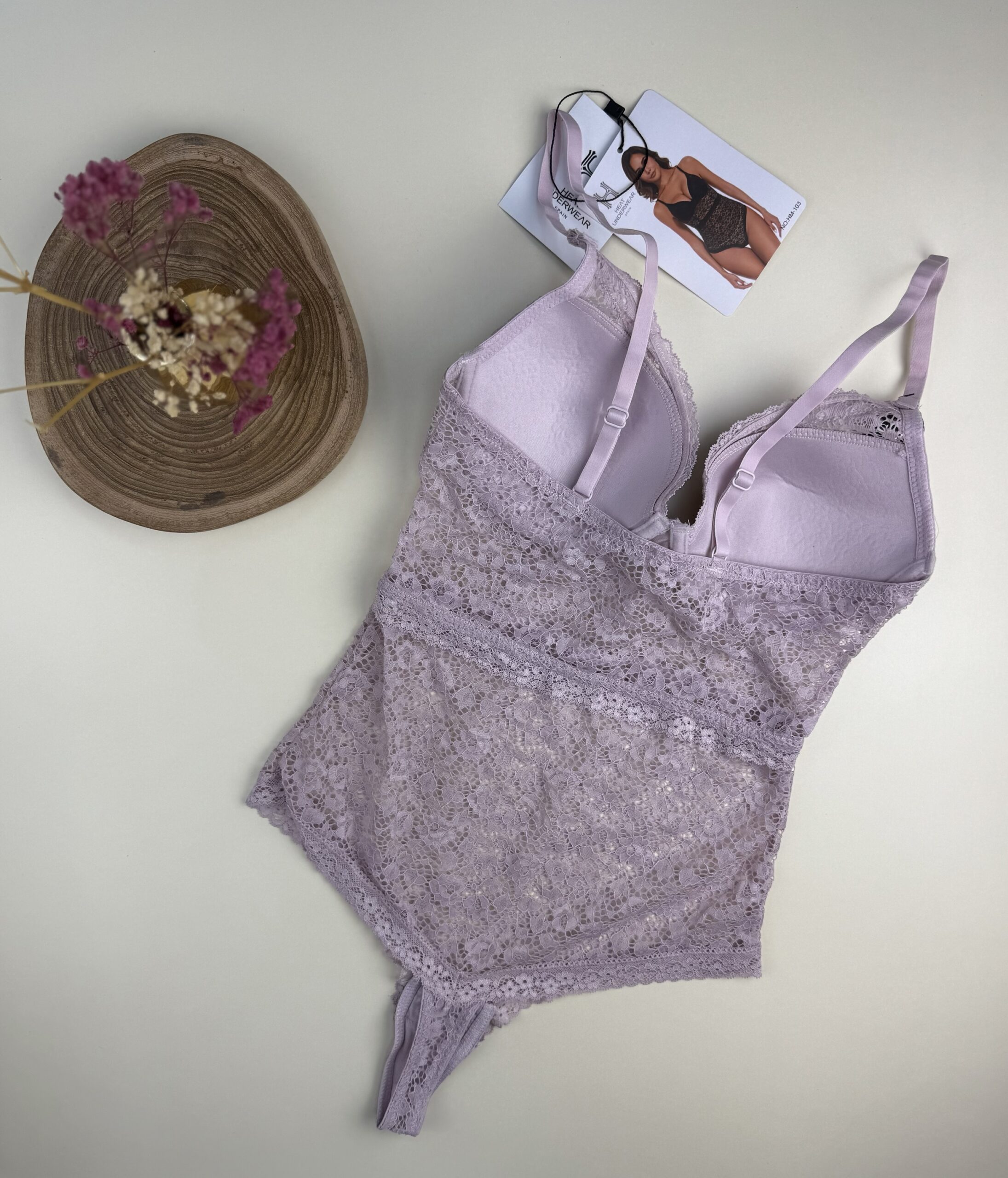 Body en dentelle " Rose" – Image 2