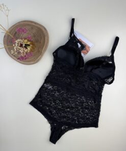 Alternative view of Body en dentelle " Noir "