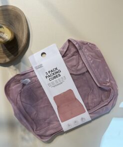 Pack 3 Packing Cubes " Blush "