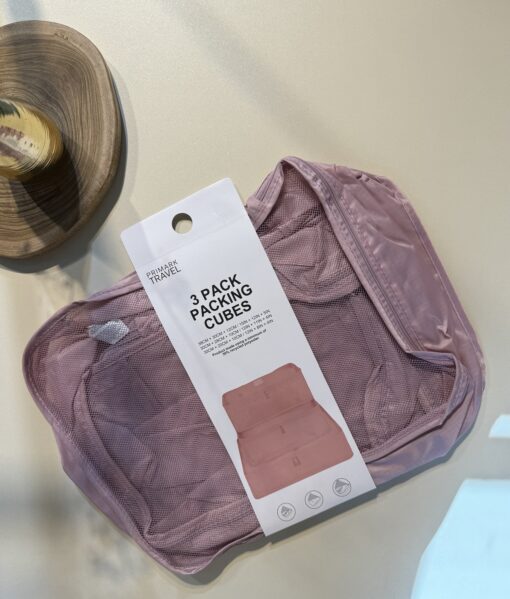 Pack 3 Packing Cubes " Blush "