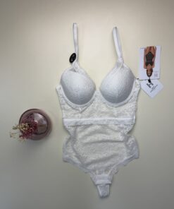 Alternative view of Body en dentelle " Blanc "